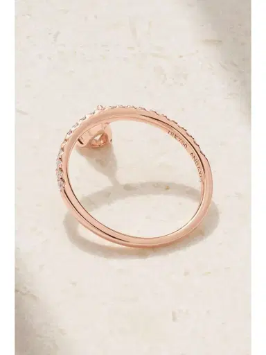 Anita Ko Duchess 18-karat Rose Gold Diamond Eternity Ring | Thumbnail 3