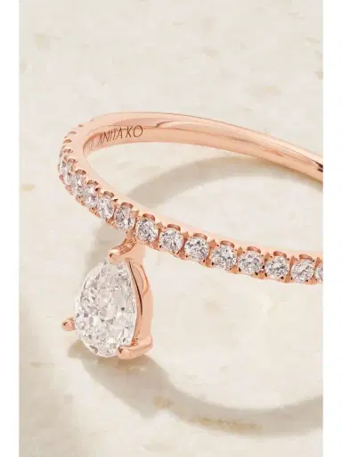 Anita Ko Duchess 18-karat Rose Gold Diamond Eternity Ring | Thumbnail 4