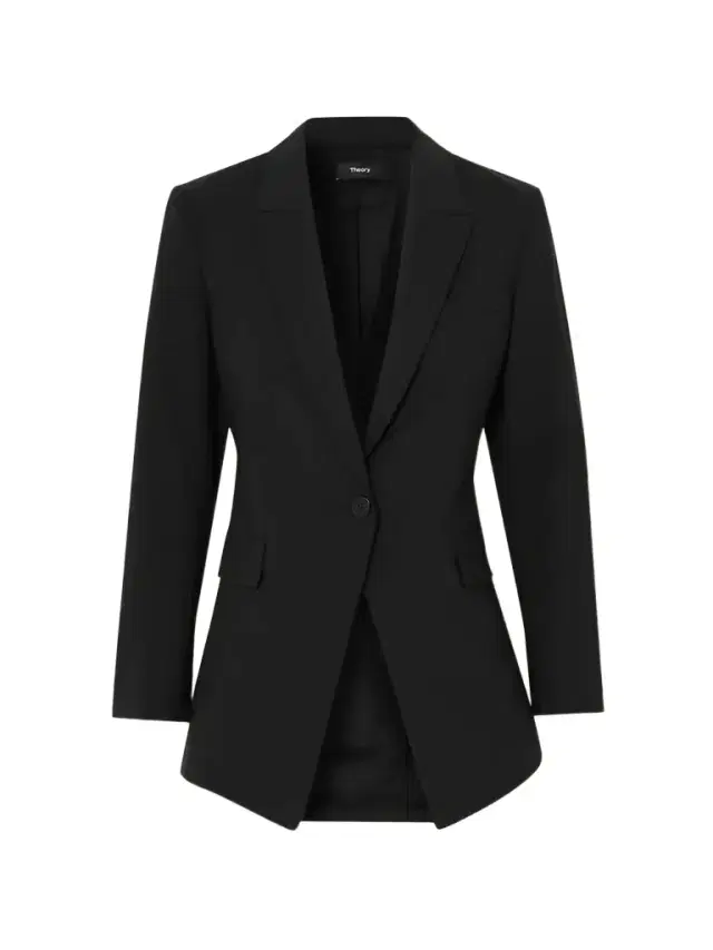 Theory Etiennette Grain De Poudre Wool-blend Blazer