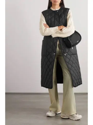 Moncler Butor Appliquéd Belted Quilted Shell Down Gilet | Thumbnail 2 Moncler Butor Appliquéd Belted Quilted Shell Down Gilet | Thumbnail 2