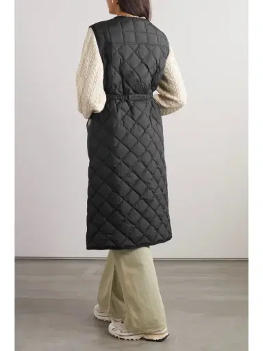 Moncler Butor Appliquéd Belted Quilted Shell Down Gilet | Thumbnail 4 Moncler Butor Appliquéd Belted Quilted Shell Down Gilet | Thumbnail 4
