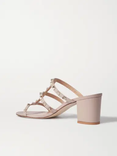 Valentino Garavani Rockstud 60 Leather Mules | Thumbnail 3 Valentino Garavani Rockstud 60 Leather Mules | Thumbnail 3