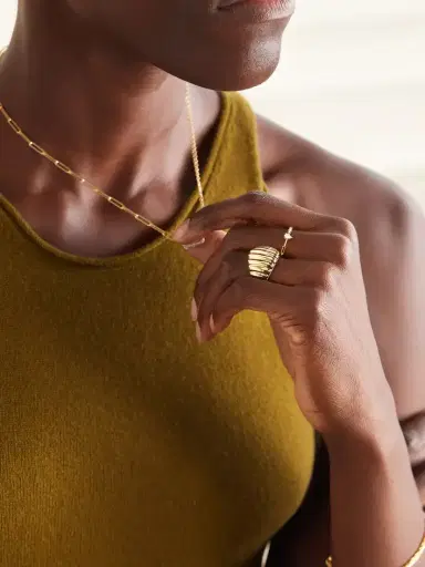 Yvonne Léon 9-karat White And Yellow Gold Diamond Ring | Thumbnail 5