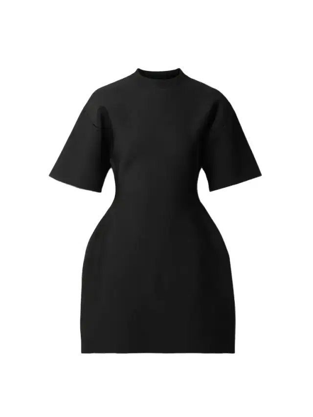 Hourglass tretch-ponte Mini Dress