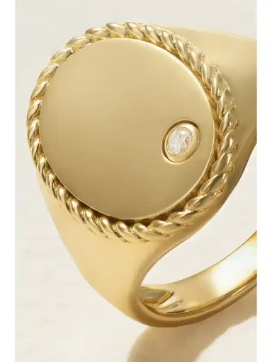 Yvonne Léon 9-karat Gold Diamond Ring | Thumbnail 4