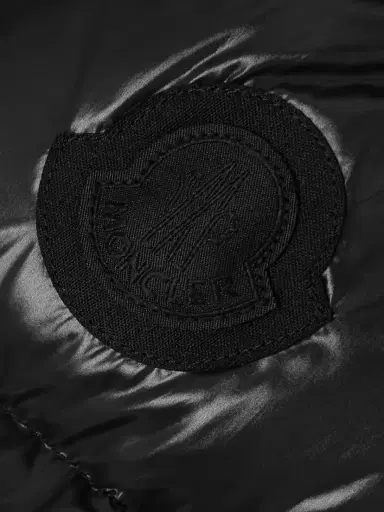 Moncler Appliquéd Quilted Padded Glossed-shell Down Jacket | Thumbnail 5