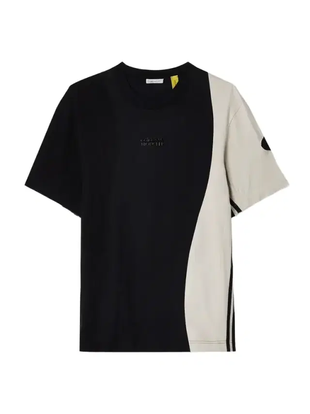 Moncler Genius + Adidas Originals Two-tone Cotton-jersey T-shirt