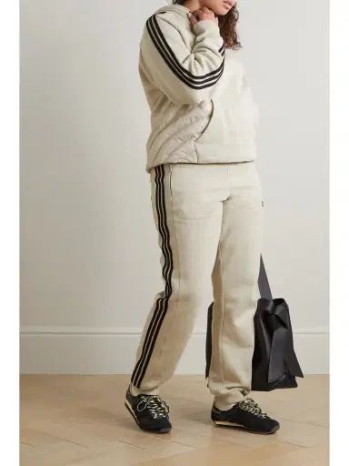 Moncler Genius + Adidas Originals Shell-trimmed Jersey Wide-leg Track Pants | Thumbnail 2 Moncler Genius + Adidas Originals Shell-trimmed Jersey Wide-leg Track Pants | Thumbnail 2