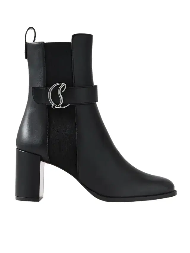 Cl 70 Logo-embellished Leather Chelsea Boots Cl 70 Logo-embellished Leather Chelsea Boots