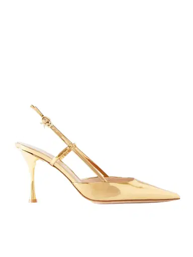 Gianvito Rossi Ascent 85 Mirrored-leather Slingback Pumps | Thumbnail 1