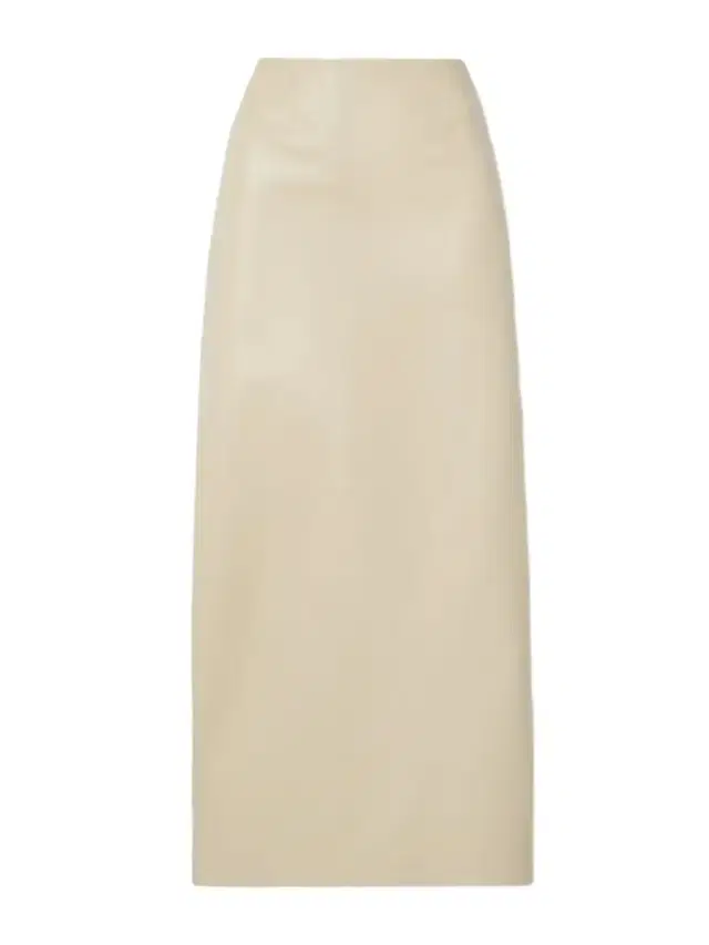 Berth Leather Maxi Skirt