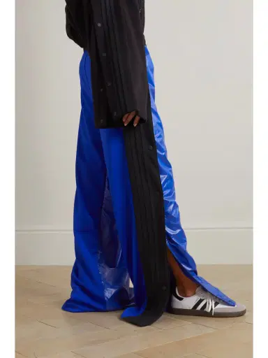 Moncler Genius + Adidas Originals Shell-trimmed Two-tone Jersey Wide-leg Track Pants | Thumbnail 5 Moncler Genius + Adidas Originals Shell-trimmed Two-tone Jersey Wide-leg Track Pants | Thumbnail 5
