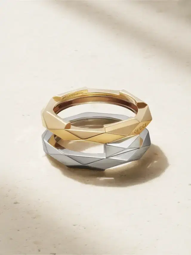 Link To Love 18-karat White And Yellow Gold Ring
