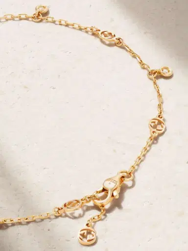 Gucci Interlocking G 18-karat Rose Gold Diamond Bracelet | Thumbnail 3 Gucci Interlocking G 18-karat Rose Gold Diamond Bracelet | Thumbnail 3
