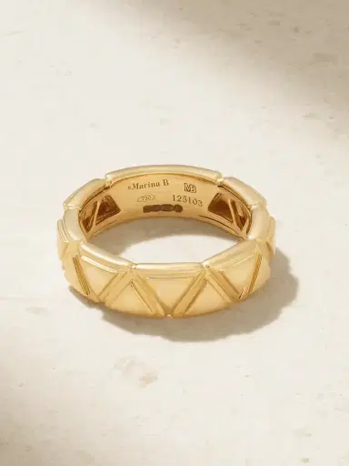 Marina B Triangolini 18-karat Gold Ring | Thumbnail 1 Marina B Triangolini 18-karat Gold Ring | Thumbnail 1