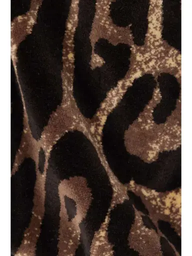 Dolce & Gabbana Cropped Leopard-jacquard Cotton-blend Chenille Top | Thumbnail 4 Dolce & Gabbana Cropped Leopard-jacquard Cotton-blend Chenille Top | Thumbnail 4