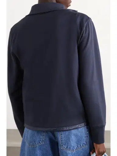 Moncler Appliquéd Cotton-blend Jersey And Quilted Shell Down Jacket | Thumbnail 4