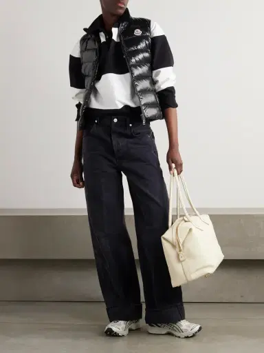 Moncler Ghany Quilted Glossed-shell Down Vest | Thumbnail 2