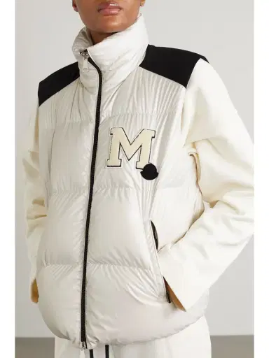 Moncler Oder Canvas-trimmed Quilted Recycled-shell Down Vest | Thumbnail 3 Moncler Oder Canvas-trimmed Quilted Recycled-shell Down Vest | Thumbnail 3
