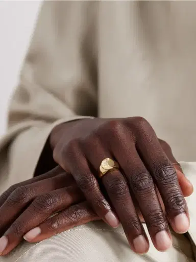 Yvonne Léon Chevaliere Lune 9-karat Gold Diamond Ring | Thumbnail 2