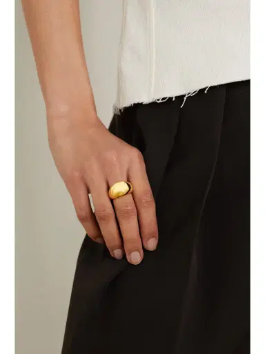 LIÉ STUDIO The Leah Gold-plated Ring | Thumbnail 2 LIÉ STUDIO The Leah Gold-plated Ring | Thumbnail 2