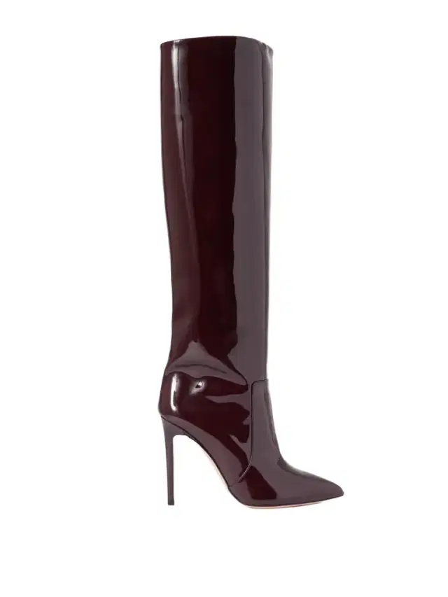 Paris Texas Stiletto Patent-leather Knee Boots