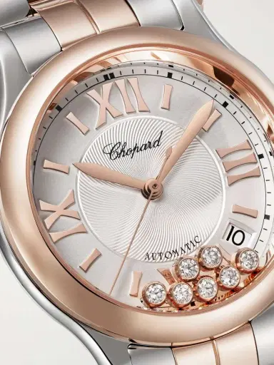 Chopard Happy Sport Automatic 18-karat Rose Gold, Stainless Steel And Diamond Watch | Thumbnail 5 Chopard Happy Sport Automatic 18-karat Rose Gold, Stainless Steel And Diamond Watch | Thumbnail 5