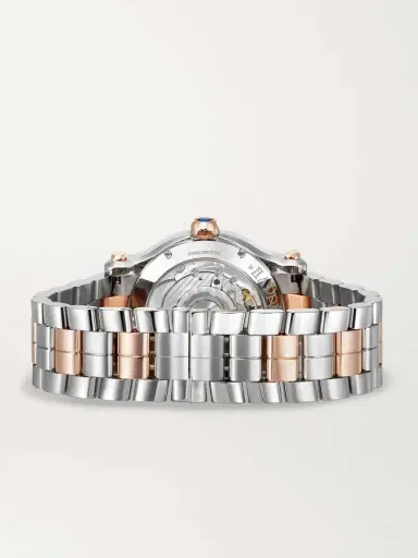 Chopard Happy Sport Automatic 18-karat Rose Gold, Stainless Steel And Diamond Watch | Thumbnail 6 Chopard Happy Sport Automatic 18-karat Rose Gold, Stainless Steel And Diamond Watch | Thumbnail 6