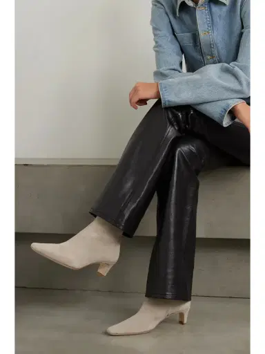 Staud Wally Suede Ankle Boots | Thumbnail 2