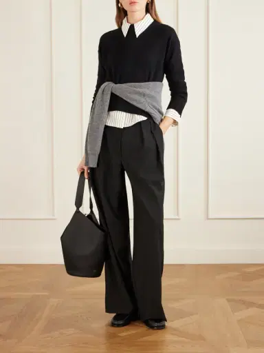 Allude + Net Sustain Wool And Cashmere-blend Sweater | Thumbnail 2