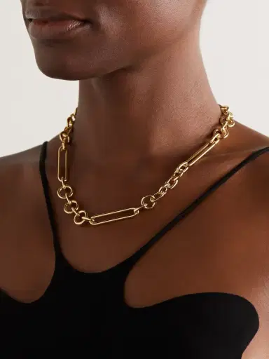 Foundrae + Net Sustain 18-karat Recycled Gold Necklace | Thumbnail 2