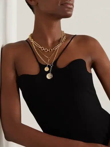 Foundrae + Net Sustain 18-karat Recycled Gold Necklace | Thumbnail 5