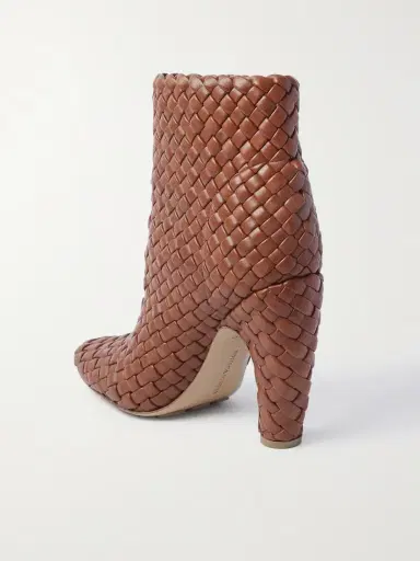 Bottega Veneta Mini Lido Intrecciato Leather Ankle Boots | Thumbnail 3 Bottega Veneta Mini Lido Intrecciato Leather Ankle Boots | Thumbnail 3