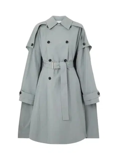 Bottega Veneta Cape-effect Cotton-gabardine Trench Coat | Thumbnail 1