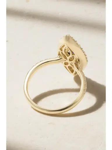 Anita Ko Evil Eye 18-karat Gold, Sapphire And Diamond Ring | Thumbnail 3 Anita Ko Evil Eye 18-karat Gold, Sapphire And Diamond Ring | Thumbnail 3