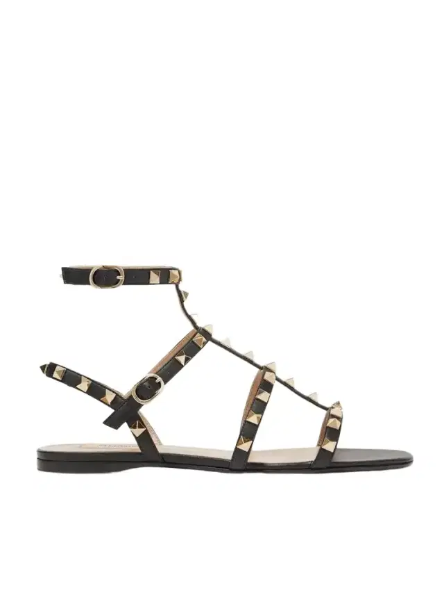 Rockstud Leather Sandals