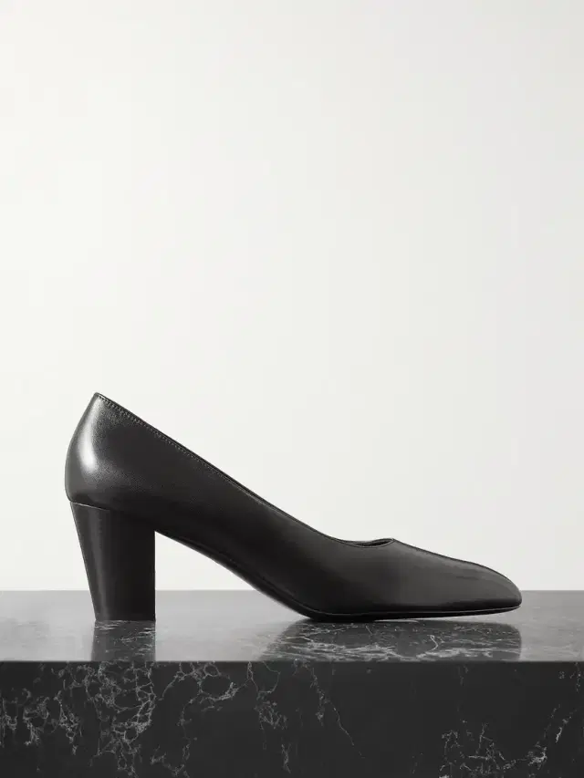 Luisa Leather Pumps