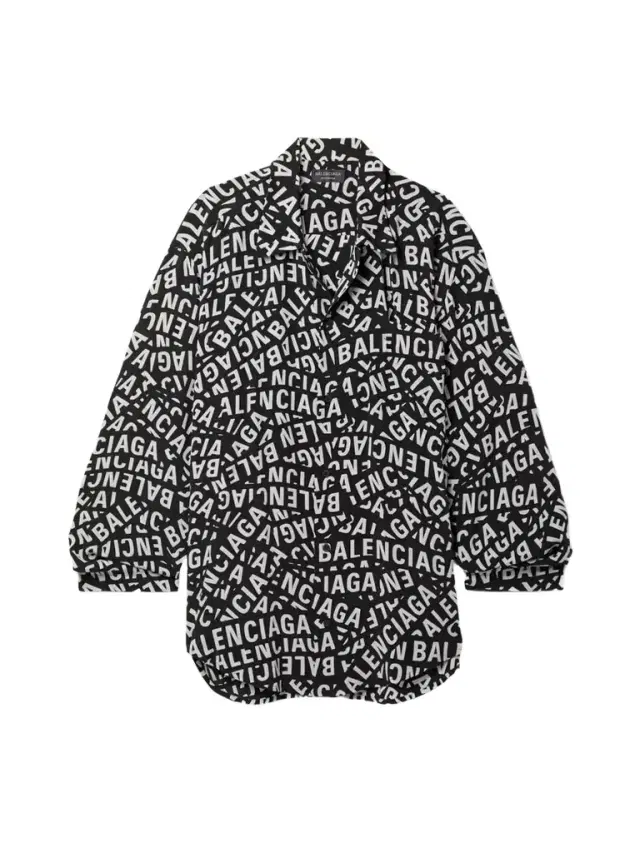 Printed Crepe Shirt