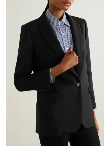 Nili Lotan Diane Stretch-wool Twill Blazer | Thumbnail 3