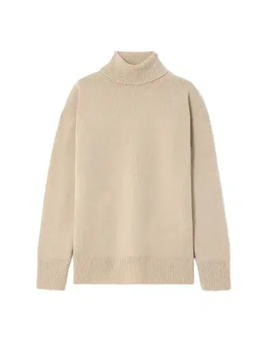 The Row Stepny Oversized Wool And Cashmere-blend Turtleneck Sweater | Thumbnail 1 The Row Stepny Oversized Wool And Cashmere-blend Turtleneck Sweater | Thumbnail 1