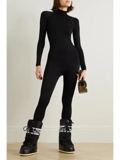 FALKE Ergonomic Sport System Maximum Warm Stretch-jersey Turtleneck Top | Thumbnail 2