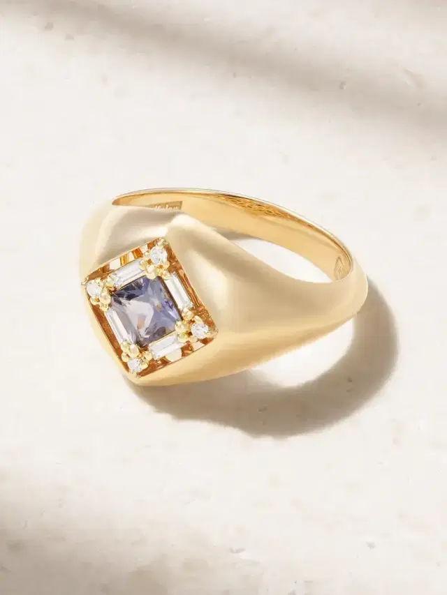 18-karat Gold, Sapphire And Diamond Ring