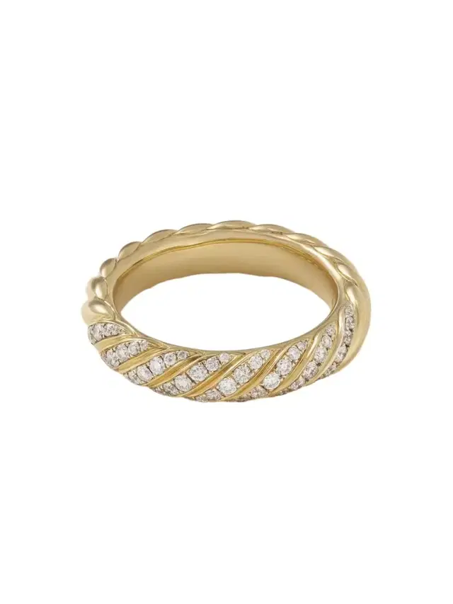 David Yurman 18-karat Gold Diamond Ring
