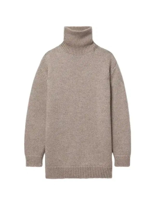 Elu Oversized Alpaca And Silk-blend Turtleneck Sweater