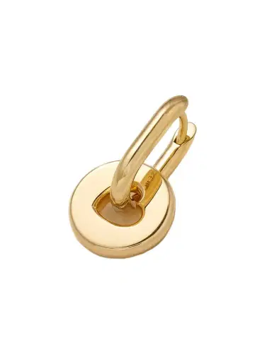Foundrae Love Petite Chubby Heart Beat 18-karat Gold Single Earring | Thumbnail 1 Foundrae Love Petite Chubby Heart Beat 18-karat Gold Single Earring | Thumbnail 1