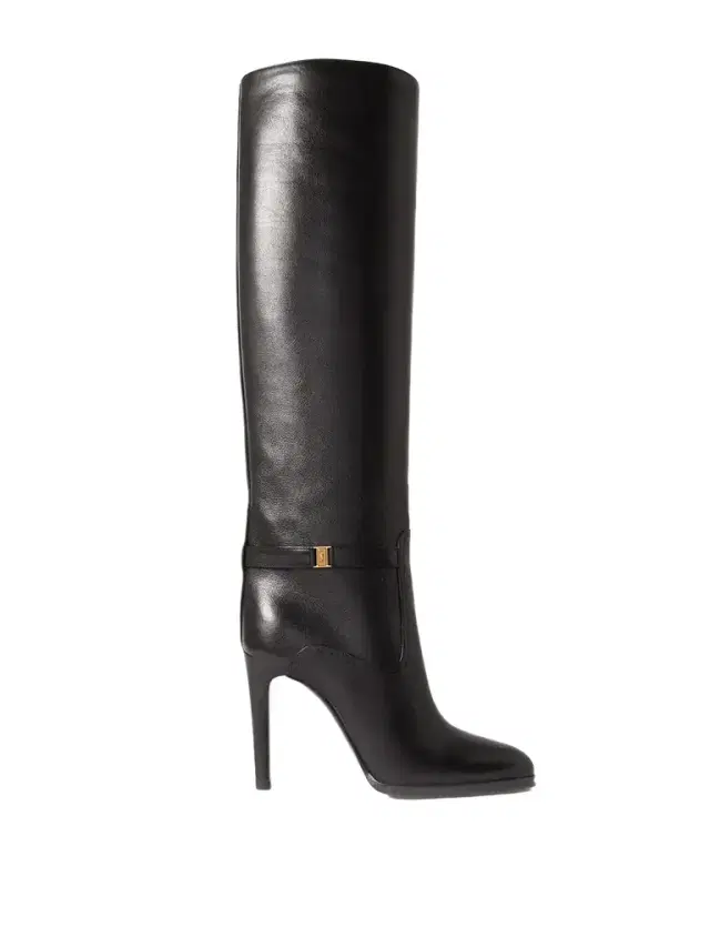 Diane Logo-embellished Leather Knee Boots