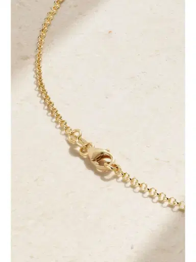 Foundrae Resilience + Wholeness Heart Beat 18-karat Gold And Enamel Necklace | Thumbnail 3 Foundrae Resilience + Wholeness Heart Beat 18-karat Gold And Enamel Necklace | Thumbnail 3