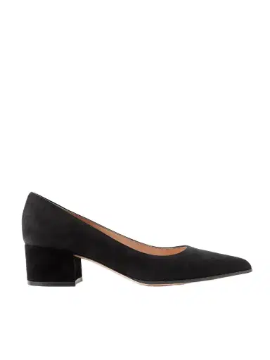 Gianvito Rossi Piper 45 Suede Pumps | Thumbnail 1 Gianvito Rossi Piper 45 Suede Pumps | Thumbnail 1