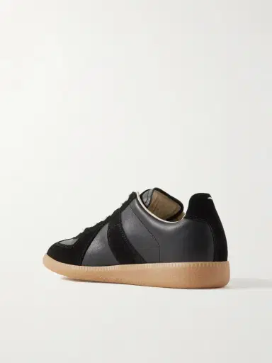 Maison Margiela Replica Suede And Leather Sneakers | Thumbnail 3 Maison Margiela Replica Suede And Leather Sneakers | Thumbnail 3
