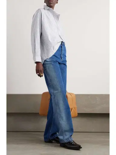TOTEME Striped Cotton-poplin Shirt | Thumbnail 2 TOTEME Striped Cotton-poplin Shirt | Thumbnail 2